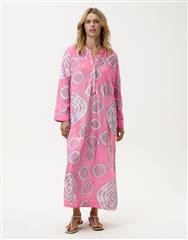 ONE SEASON HOT PINK MORROCAN DRESS