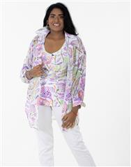 CALYPSO FLORA  BOYFRIEND SHIRT