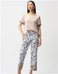 JOSEPH RIBKOFF VANILLA MULTI LDS PANTS 