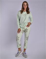 MADE IN ITALY LIGHT GREEN PANTS 