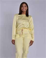 MADE IN ITALY YELLOW BLOUSE 