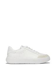 FITFLOP RTG WHITE SUEDE LEATHER SNEAKER