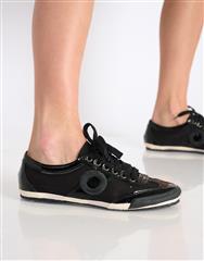 ARO PATENT BLACK JOANETA SNEAKER 