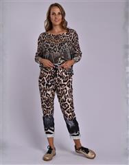 MADE IN ITALY LEOPARD PANTS