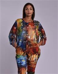 MADE IN ITALY MULTI BLOUSE 