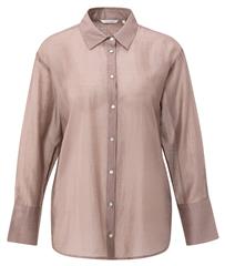 YAYA BLUSH PINK SHEER BLOUSE