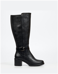 BUTTERFLY FEET BLACK NOXER KNEE HIGH BOOT