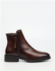 MISS BLACK CHOCOLATE DEER ANKLE BOOT 