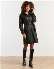 SMASHED LEMON BLACK DRESS 