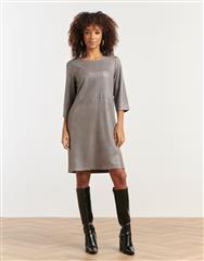 SMASHED LEMON SILVER GREY DRESS 