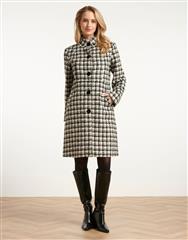 SMASHED LEMON BLACK OFF-WHITE COAT 