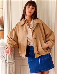 LA PETITE CAMEL PARKA 