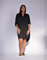 MADE IN ITALY BLACK SHORT DRESS 