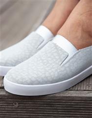 JULZ GREY MOTTELED FRAN SLIP ON