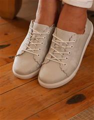 JULZ GREY LEOPARD CHLOE SNEAKER 