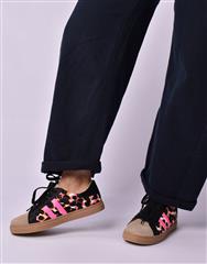 JULZ PINK ORANGE PALMERO SNEAKER 