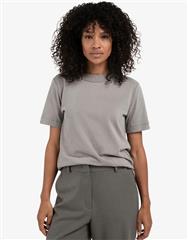 YAYA DARK TAUPE GREY T-SHIRT 