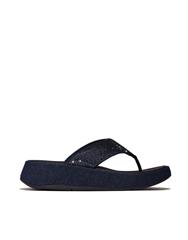 FIT FLOP DENIM F-MODE HOTFIX SANDAL