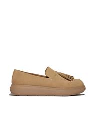FIT FLOP CAMEL TASSEL LOAFERS