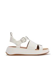 FIT FLOP WHITE FLATFORM FISHER SANDAL 