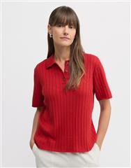 YARA TRAIL RUBY KNIT POLO