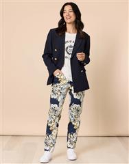 GORDON SMITH NAVY MULTI NEWPORT PANTS 
