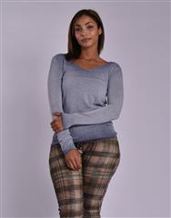 MADE IN ITALY LIGHT BLUE TOP