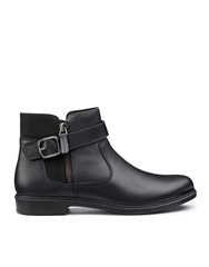 HOTTER BLACK KINGSTON BOOT 