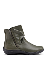 HOTTER FOREST GREEN WHISPER BOOTS 