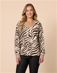 THREADZ NATURAL MULTI TOP 