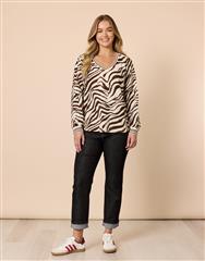 THREADZ BLACK CUFF JEAN