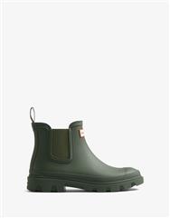 HUNTER OLIVE DOWNPOUR CHELSEA BOOT