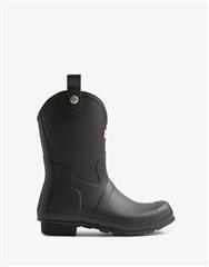 HUNTER BLACK ORIGINAL COWBOY WELLINGTON BOOT