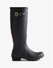 HUNTER LEOPARD PRINT BACKSTRAP TALL WELLINGTON BOOTS