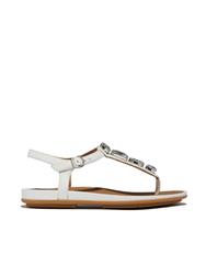 FIT FLOP WHITE GRACIE JUWEL SANDAL