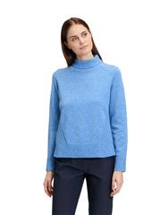 BETTY BARCLAY BLUE MELANGE  KNT PULLOVER 