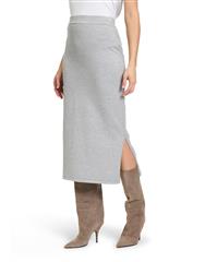 BETTY BARCLAY SILVER MELANGE SKIRT