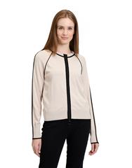 BETTY BARCLAY NATURAL BLACK  KNIT PULLOVER 