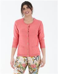 CALYPSO POMEGRANTE CARDIGAN
