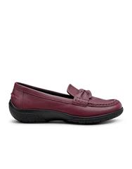 HOTTER CHERRY CABANA MOCCASIN 