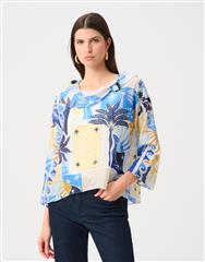 JOSEPH RIBKOFF VANILLA MULTI LDS TOP 