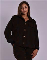 MADE IN ITALY BROWN BLACK JACKET 