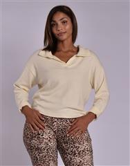 MADE IN ITALY CREAM JERSEY 
