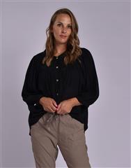 MADE IN ITALY BLACK BLOUSE 