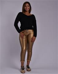 MADE IN ITALY GOLD PANTS