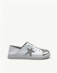 JULZ WHITE METAL VICKI SNEAKER