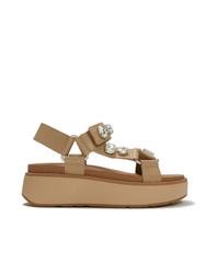 FIT FLOP CAPPUCINO GEN FF MAX ULTRA-JUWEL BACK STRAP SANDAL