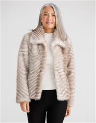 BRAVE & TRUE GREY STRIPE STEINWAY JACKET
