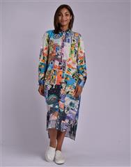 JOLIE PRUPLE MULTI ELMEY DRESS 