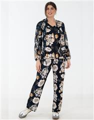 CALYPSO TOKYO BLOOMS SPANDEX PANTS